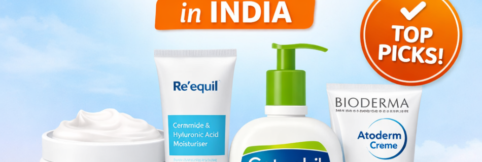 Best moisturizers for dry sensitive skin in India
