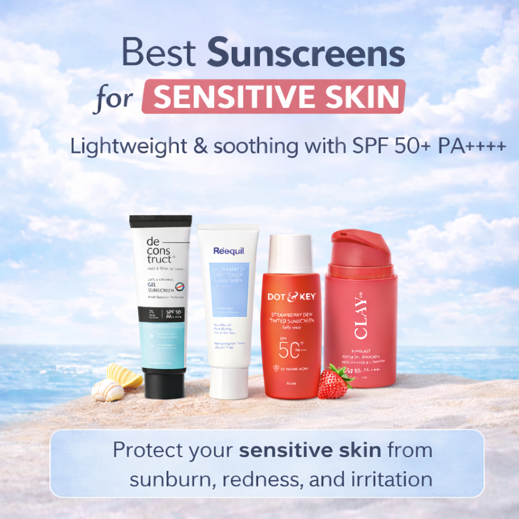 Best sunscreen for sensitive skin in India