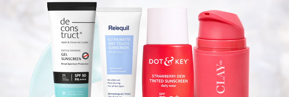 best sunscreen for sensitive skin in India SPF 50 PA++++ summer skincare