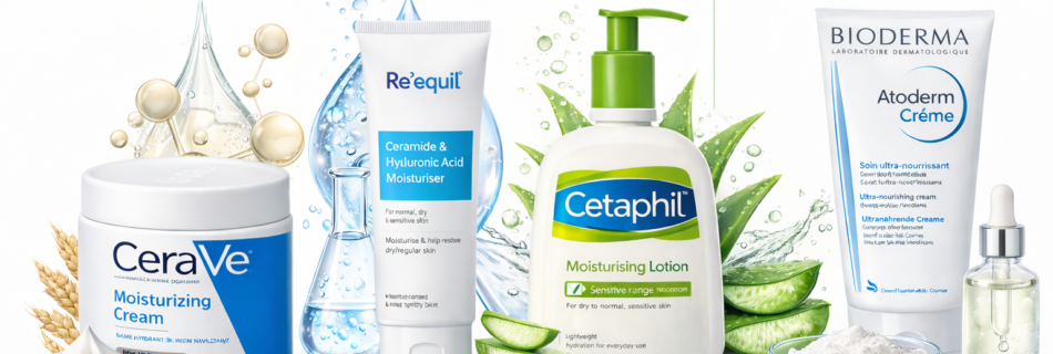 Best moisturizers for dry sensitive skin in India
